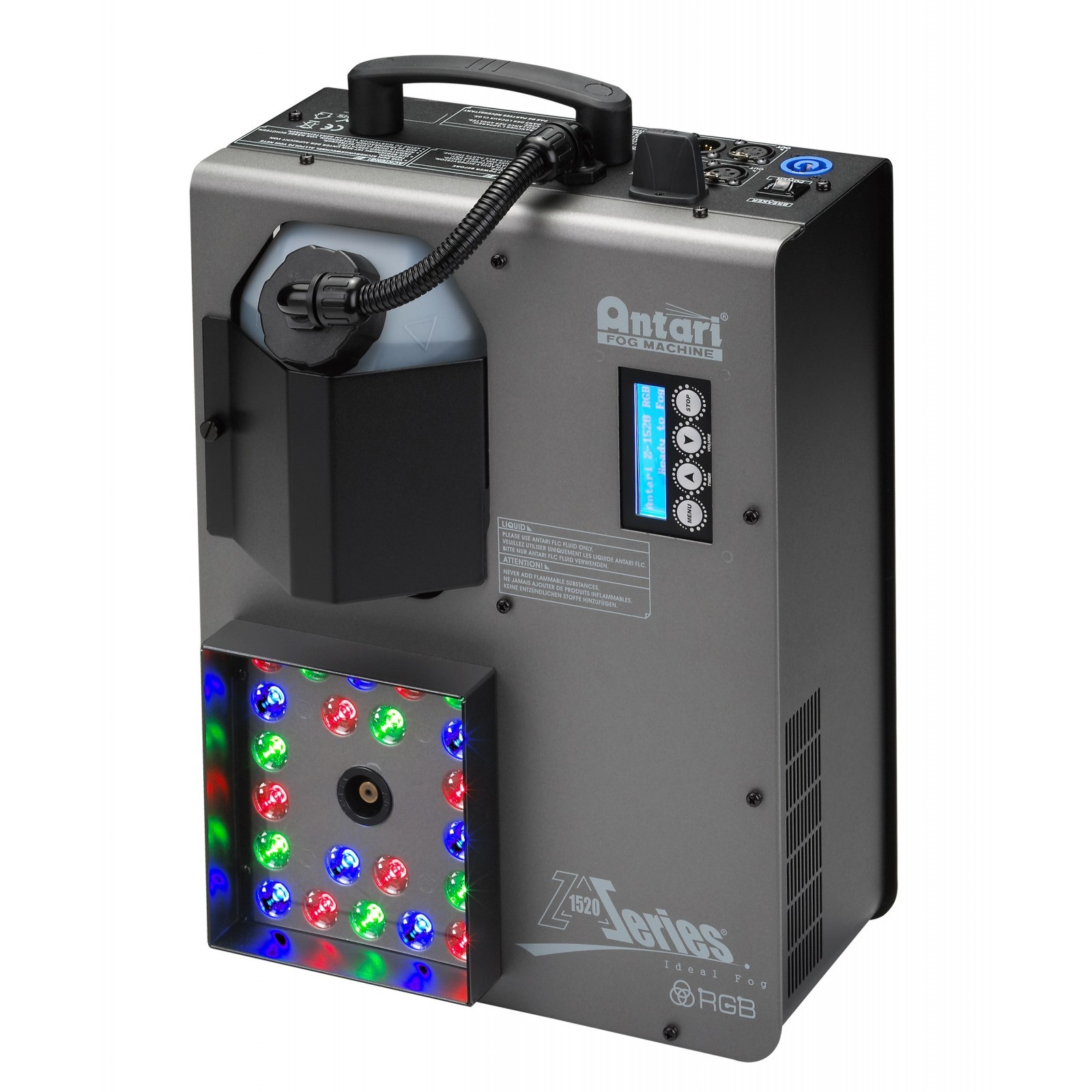 Location Machine à Fumée type Geyser Z1520 RGB(LED) + 1L liquide ef