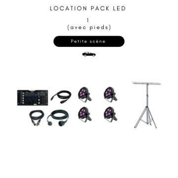 Location Pack LED 1 (avec pieds)