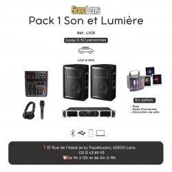 Location Pack 1 son et lumière