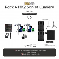 Location Pack 4 MK2 son et lumière