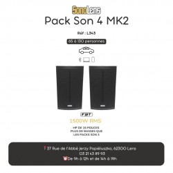 Location Sono Pack 6 son et lumière