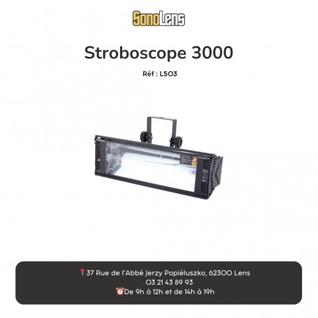 Location Stroboscope 3000J