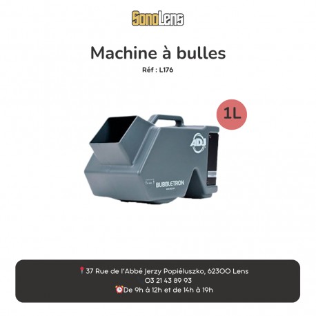 Location machine à bulles Location machine à bulles