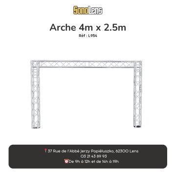 Location Arche 4m x 2,5m