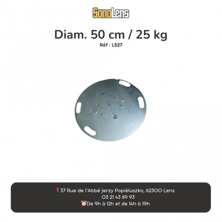Location embase lourde 35kg Location embase lourde 35kg
