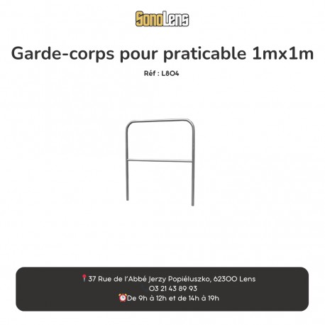 Location gardes-corps 1x1m Location gardes-corps 1x1m