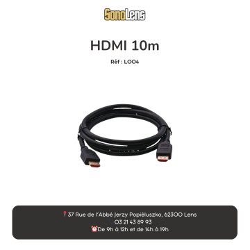 Location câble HDMI 10m