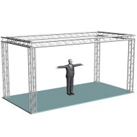 Structure Grill technique 4m x 8m x 4m