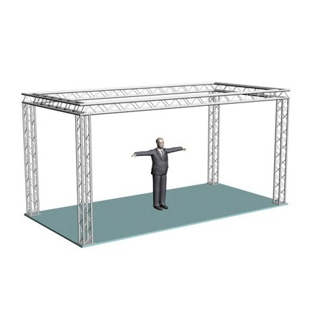 Structure Grill technique 4m x 8m x 4m
