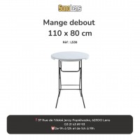 Location Mange Debout Pliant