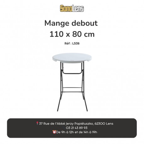 Location Mange Debout Pliant