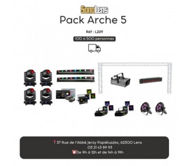 Location Pack Lumières - Pack Light 7