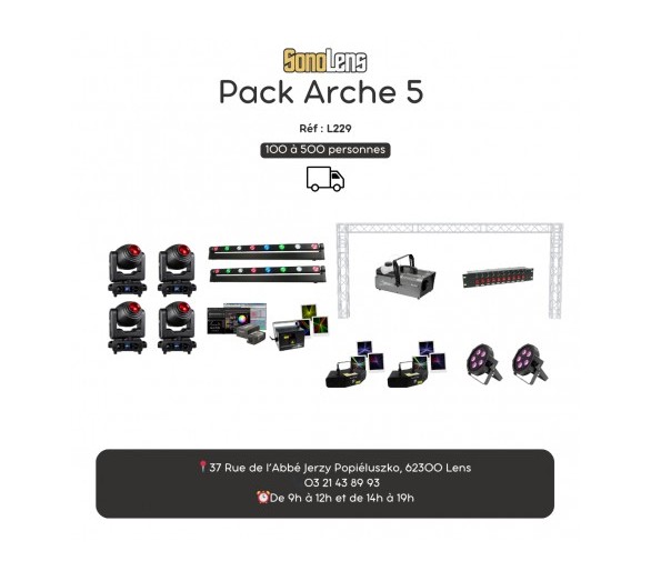 Location Pack Lumières - Pack Light 7