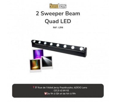 Location 2 Sweeper Beam Quad LED