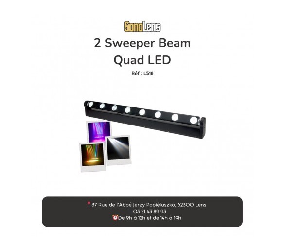 Location 2 Sweeper Beam Quad LED