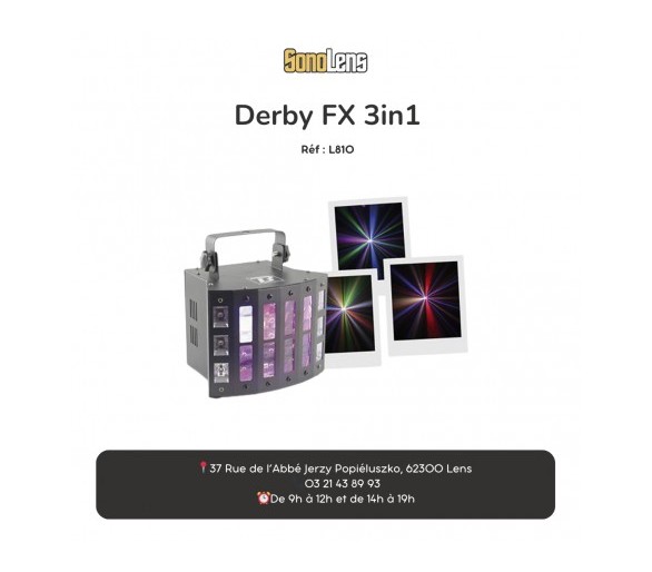 Location Derby FX 3in1