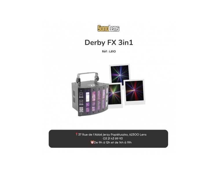 Location Derby FX 3in1