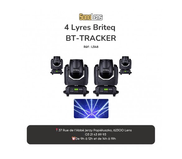 Location Pack 4 Lyres BT-TRACKER