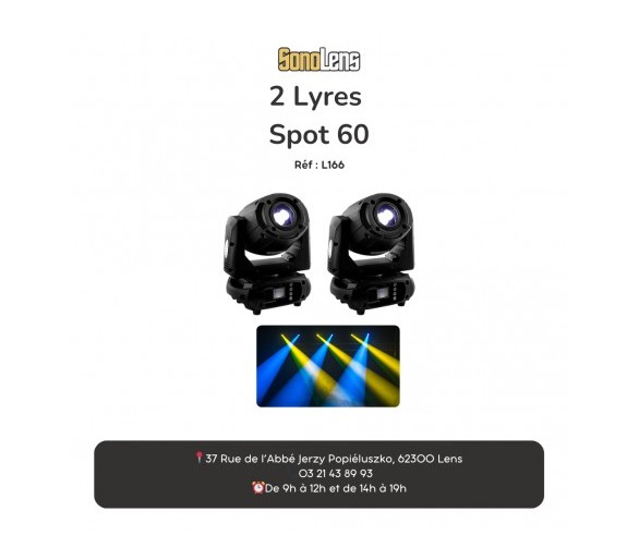 Location Pack 2 Lyres Spot 60