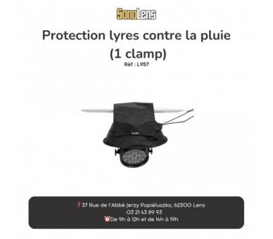 Location Protection lyres contre la pluie