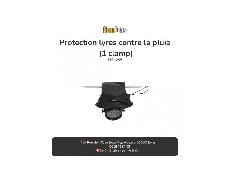Location Protection lyres contre la pluie