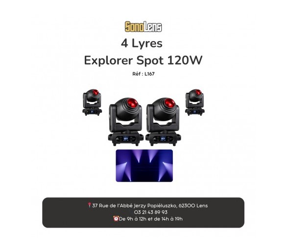 Location Pack 4 lyres Explorer Spot