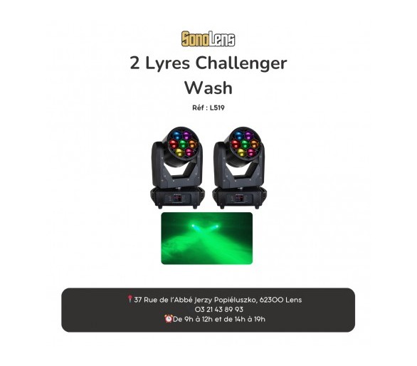 Location Pack 2 Lyres Challenger Wash