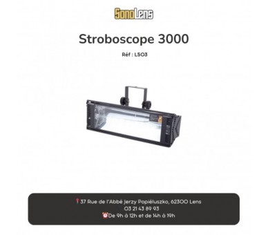 Location Stroboscope 3000J