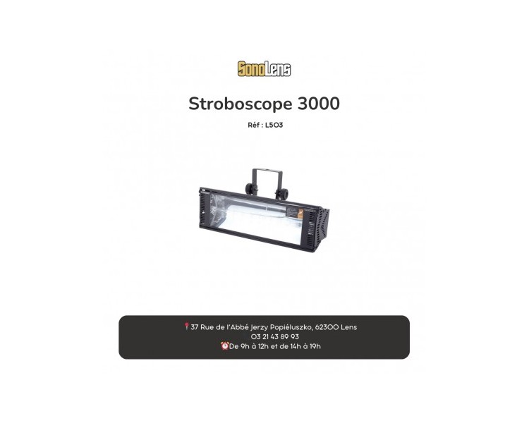 Location Stroboscope 3000J