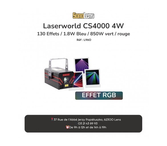 Laserworld - CS-4000RGB FX