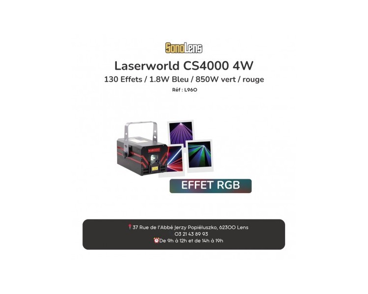 Laserworld - CS-4000RGB FX