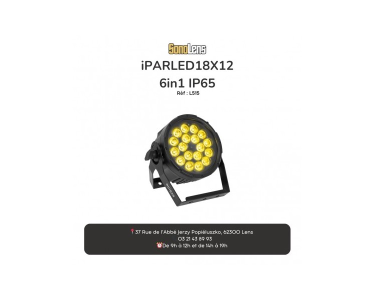 Location iLED 18x12w RGBWA+UV