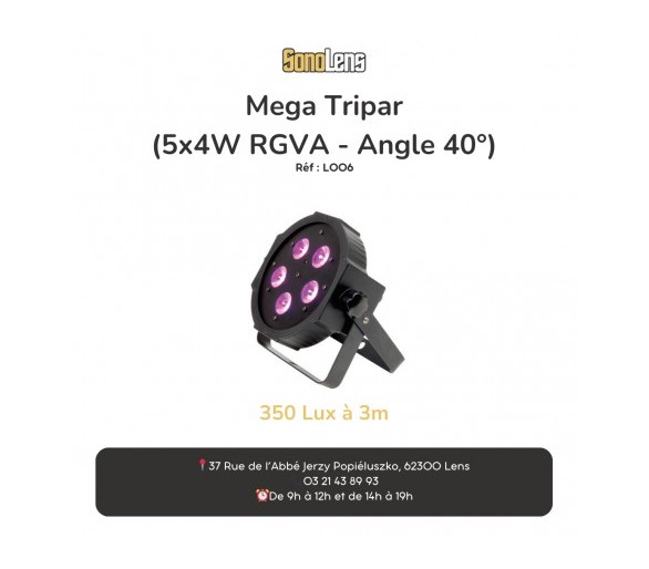 Location Mega Tripar