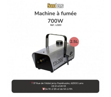 Location Machine à Fumée 750w