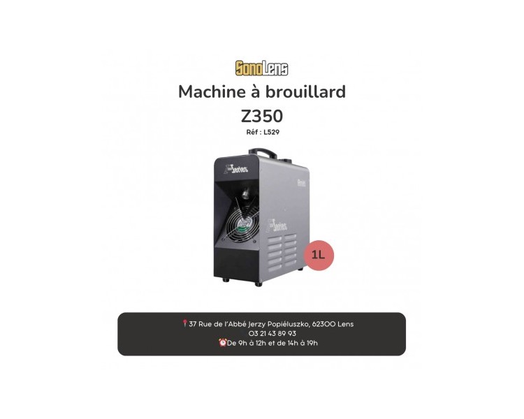 Location Machine à Brouillard Z-350