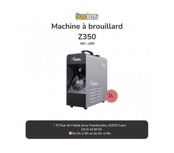 Location Machine à Brouillard Z-350