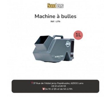 Location machine à bulles