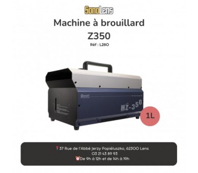 Location Machine a Brouillard HZ 350