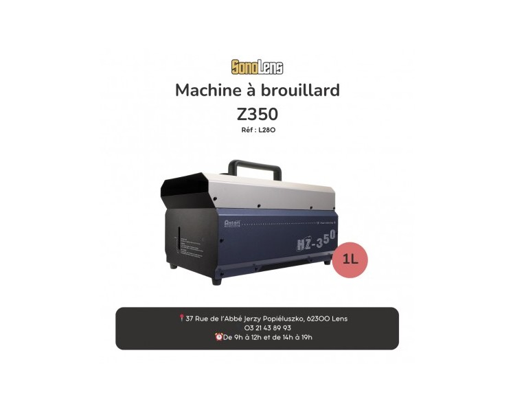 Location Machine a Brouillard HZ 350