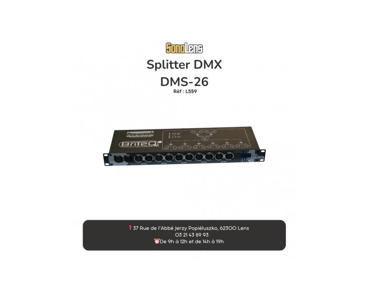Location Splitter DMX DMS-26
