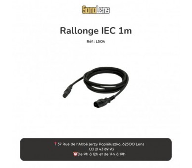 Location Rallonge IEC 1m