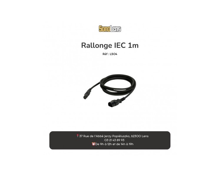 Location Rallonge IEC 1m