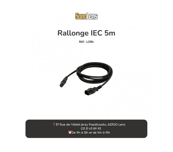 Location Rallonge IEC 5m