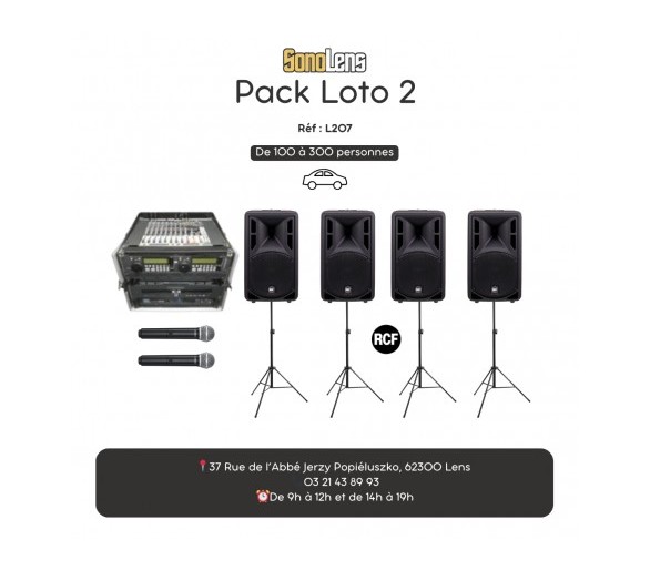 Location Pack Son Loto 2
