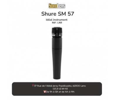 Location Micro Shure SM 57
