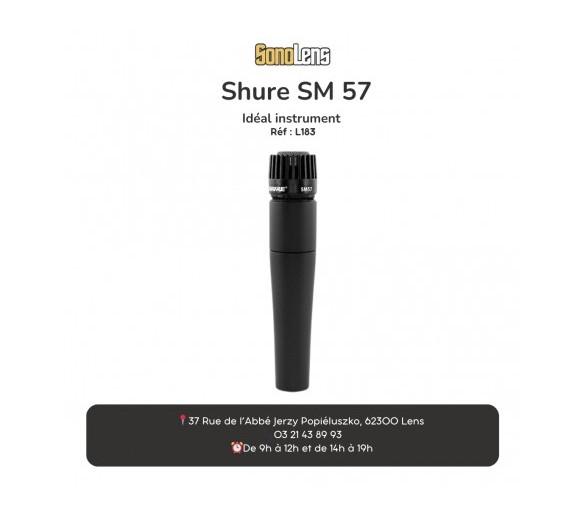 Location Micro Shure SM 57