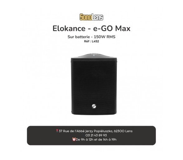 Location Elokance - e-GO Max