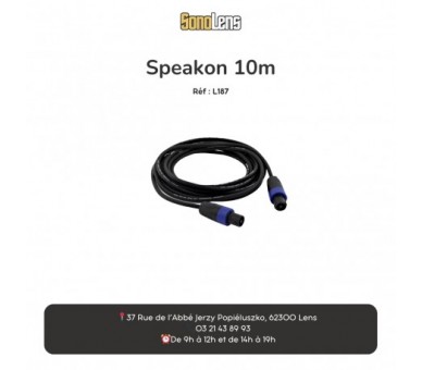 Location câble Speakon 20m