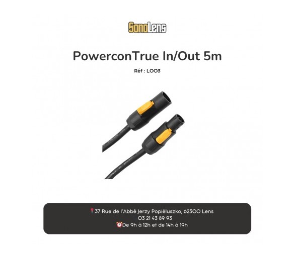 Location câble PowerconTrue In/Out 5m