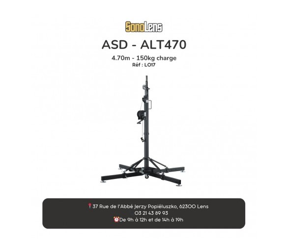 Location Pied lumière ALT 470